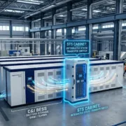 SunLith Energy Static Transfer Switch in a commercial and industrial battery energy storage system