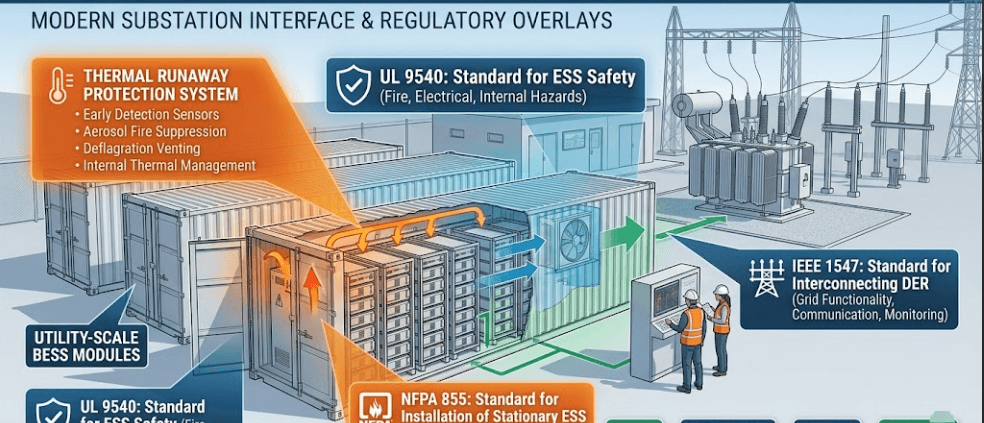 SunLith Energy ESS Codes and Standards for Utility-Scale Battery Energy Storage Systems