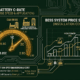 bess-c-rate - SunLith Energy SunLith Energy Conceptual flat design art showing the relationship between battery storage C-rate speed and BESS installation cost scaling