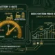 bess-c-rate - SunLith Energy SunLith Energy Conceptual flat design art showing the relationship between battery storage C-rate speed and BESS installation cost scaling