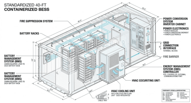 Understanding BESS Specifications: Technical Buyer's Guide