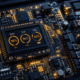 bms-algorithms-explained-feature-sunlith - SunLith Energy SunLith Energy BMS algorithms circuit board showing SOH, SoP, and SoE data readouts for BESS