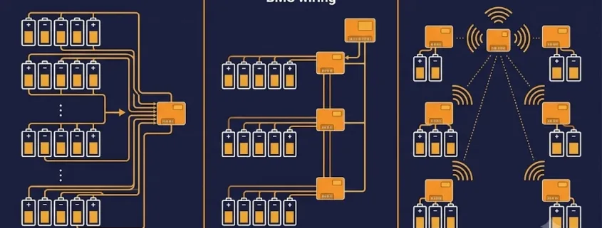 BMS Architecture Centralised vs Modular (Master-Slave) vs Wireless BMS for BESS