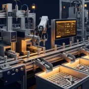 cell-matching-before-pack-assembly-feature-sunlith - SunLith Energy SunLith Energy Cell matching sorting line grouping battery cells by voltage and resistance