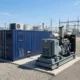 SunLith Energy diesel generator replacement with BESS container installation