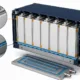 Gluing cells in a battery pack — thermal interface material vs structural adhesive - SunLith Energy SunLith Energy Diagram of gluing cells in a battery pack showing thermal interface material and structural adhesive zones