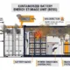 NFPA 855 Compliance Overview Diagram - SunLith Energy SunLith Energy Diagram of NFPA 855 requirements for battery energy storage system installation.