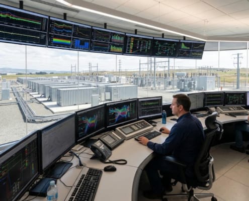 SunLith Energy Frequency restoration reserve grid balancing with battery energy storage