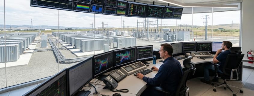 Frequency restoration reserve grid balancing with battery energy storage