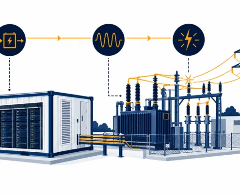 SunLith Energy BESS grid connection studies load flow short circuit harmonics RMS EMT modelling