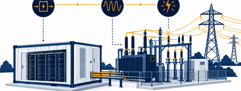BESS Grid Connection Studies Overview - SunLith Energy SunLith Energy BESS grid connection studies load flow short circuit harmonics RMS EMT modelling