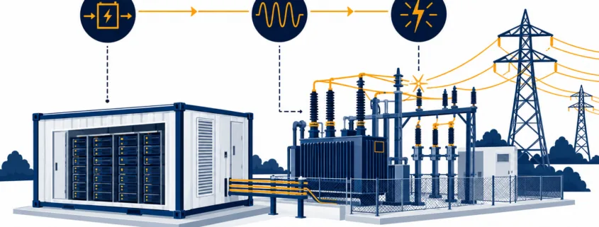 BESS grid connection studies load flow short circuit harmonics RMS EMT modelling