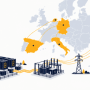 Europe BESS Grid Connection Overview - SunLith Energy SunLith Energy Europe BESS grid connection map showing EU member states and the RfG framework
