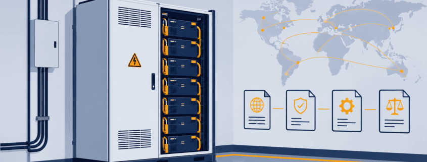 Indoor Battery Installation Regulations by Country - SunLith Energy SunLith Energy Indoor battery installation regulations comparison across countries